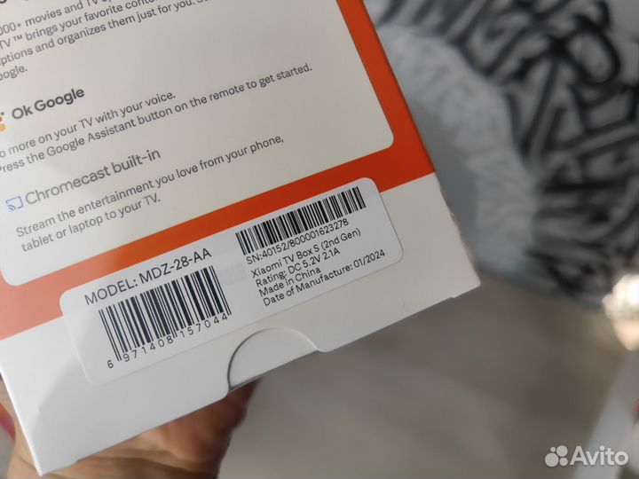 Смарт тв приставка Xiaomi mi box s gen2 SMART TV