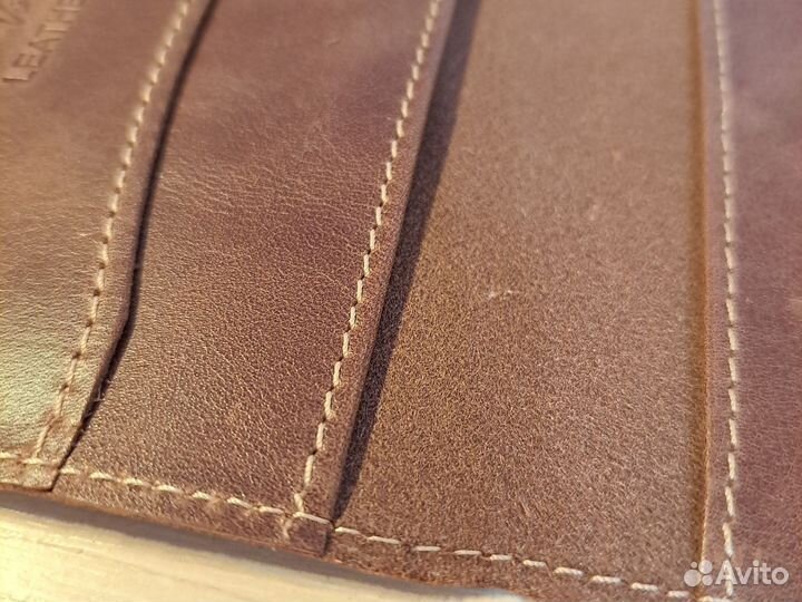 Комплект обложка паспорта ключница визитница кожа
