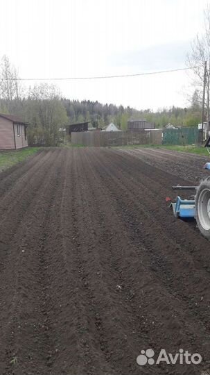 Вспашка фрезой