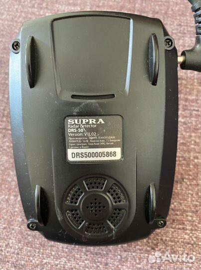 Радар детектор supra