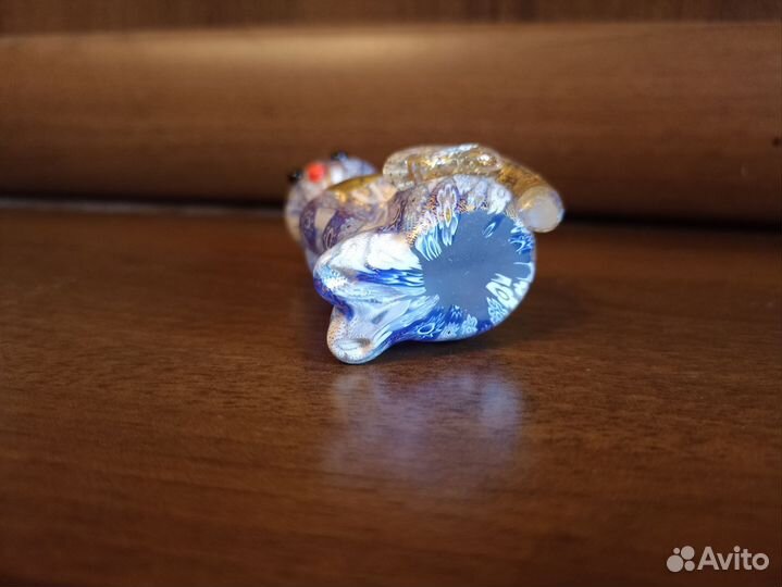 Статуэтка Кошка Муранское стекло Италия