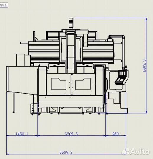 Портальный обрабатывающий центр LM-3022