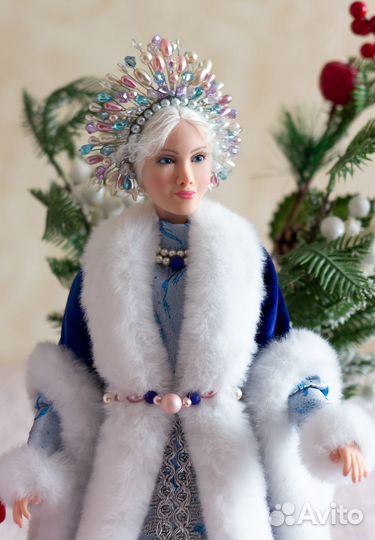 Дед Мороз и Снегурочка куклы