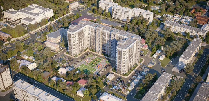 2-к. квартира, 80,2 м², 3/14 эт.