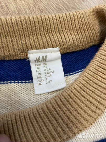 Джемпер на мальчика 98 H&M