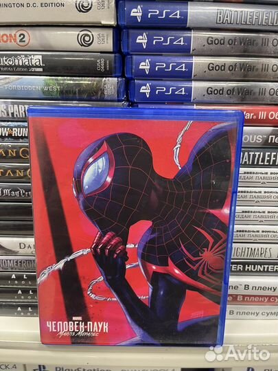Человек паук майлз моралес ps5