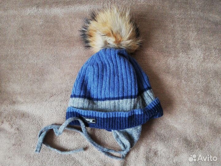 Шапка зимняя для мальчика 52