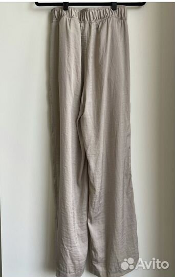 Брюки палаццо H&M бежевые S