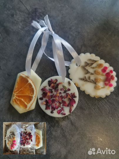 Аромасаше из воска, мелтс/wax melts