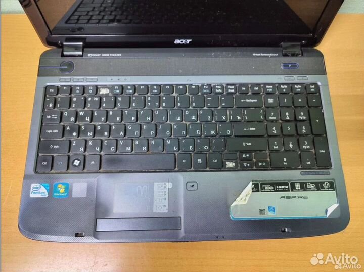 Разбор ноутбука acer aspire 5738/5338 ms2264