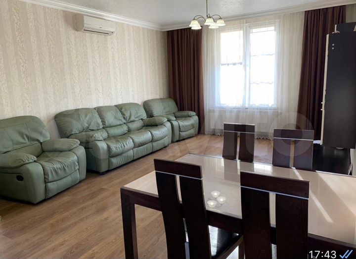 3-к. квартира, 101 м², 3/3 эт.