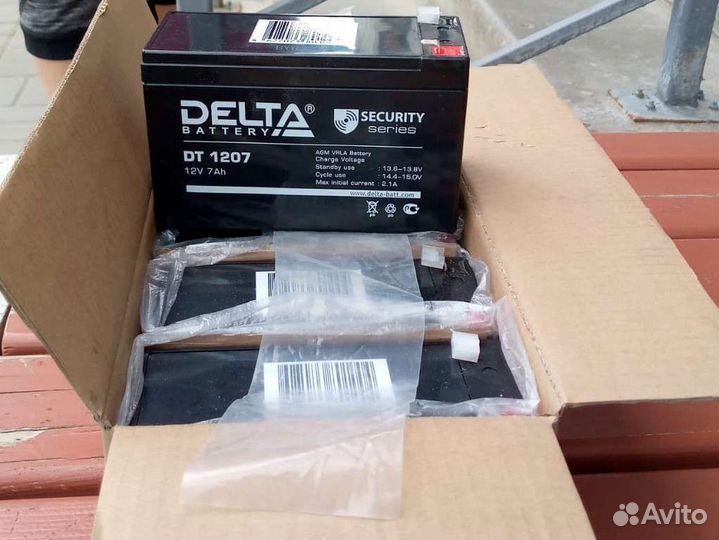 Аккумуляторная батарея delta1207