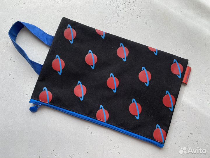 Сумка для планшета, клатч с планетами