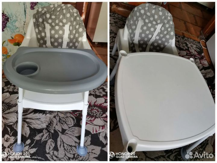 Стульчик для кормления, детский стол и стул