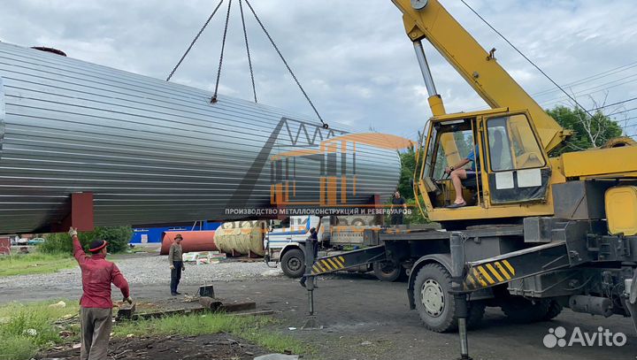 Горизонтальные резервуары производство