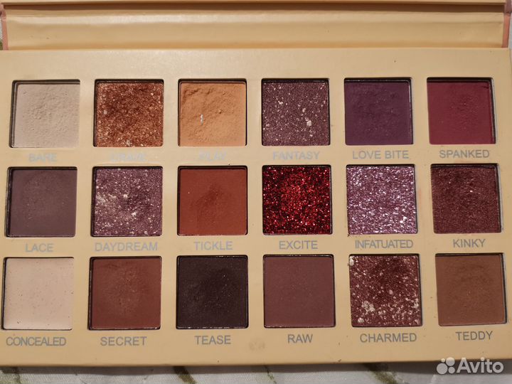 Тени для век, палетка