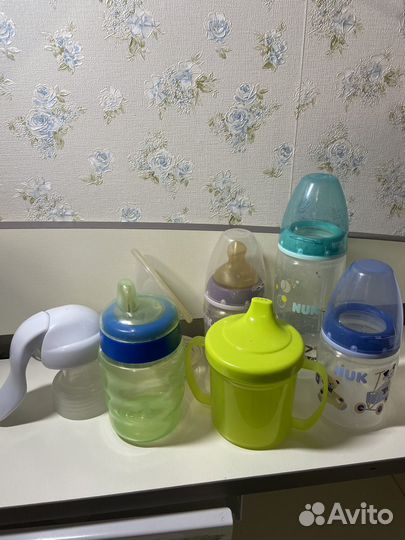 Молокоотсос avent бутылочки nuk