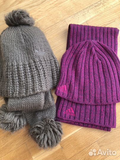 Комплект шапка и шарф