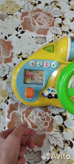 Музыкальные развивающие игрушки пакетом (руль)