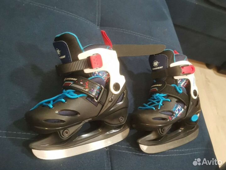 Раздвижные детские коньки nordway р 27-30