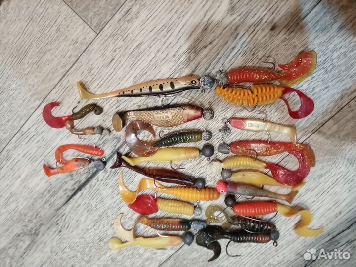 Блесна, воблеры, виброхвосты