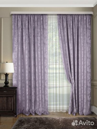 Шторы новые сиреневые облака