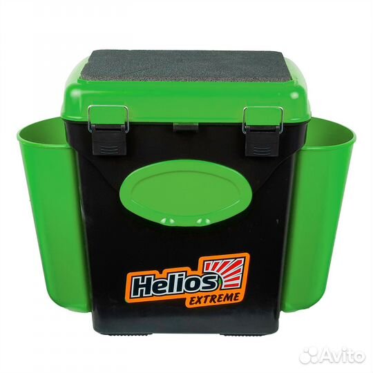 Ящик зимний FishBox 1 секция, 10л зеленый Helios