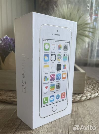 Коробка от iPhone 5s