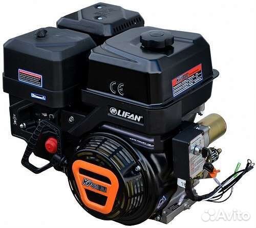Двигатель lifan KP460E (192FD-2T) 18А (20 л.с.)