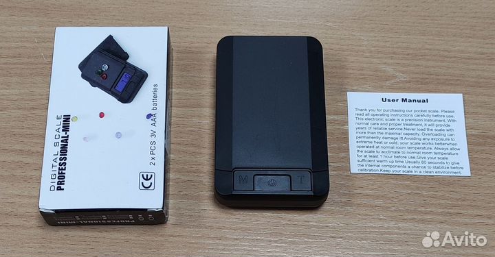 Электронные весы, карманные до 500г точность 0,1г