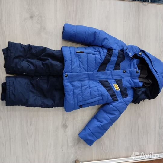 Детская зимняя куртка со штанами 92