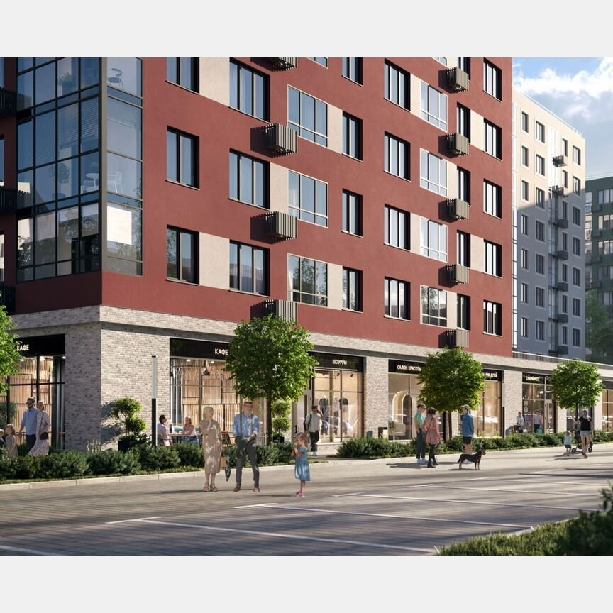 1-к. квартира, 36,9 м², 10/13 эт.