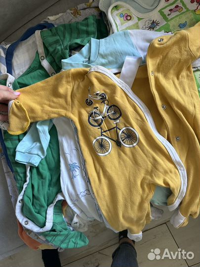Детские вещи пакетом от 0 до года