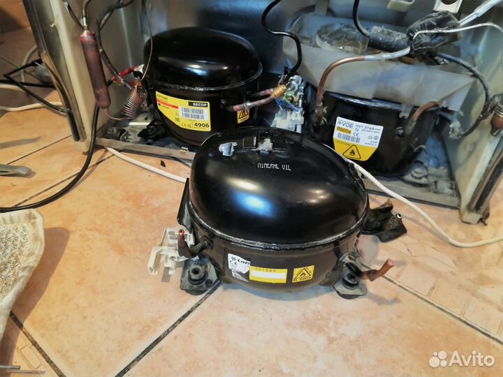 Инверторный компрессор переделка lg LIebherr Sharp