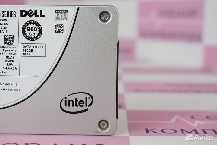 SSD intel S4500 960GB