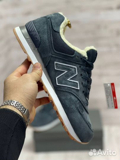 Зимние мужские кроссовки New balance 574 (41-46)