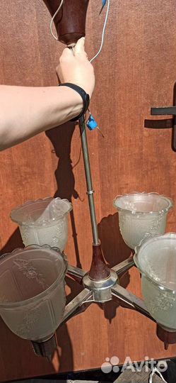 Люстра ретро винтаж