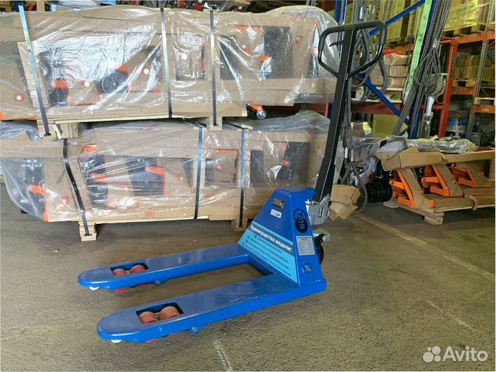 Гидравлическая тележка рохля короткая