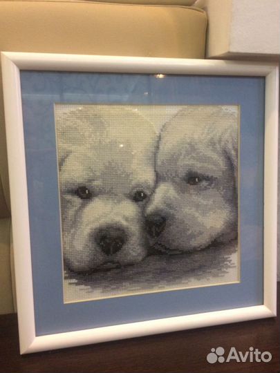 Вышивка готовая работа