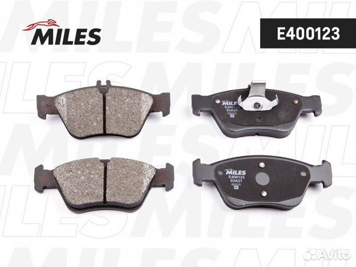 Колодки тормозные передние Mercedes-Benz E-Class