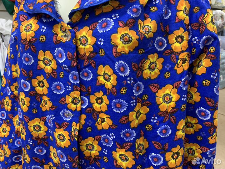 Халат фланель р64