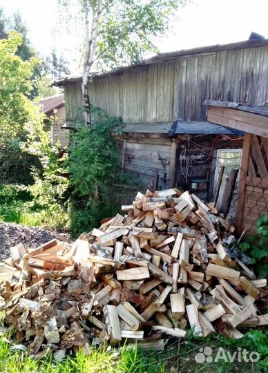 Дрова колотые Ольха