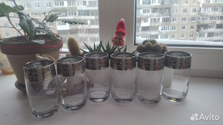 Стаканы 6 штук 