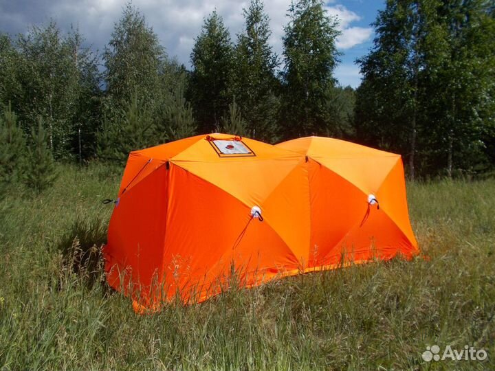 Палатка Куб 2,20 1-сл Дупле Походная баня Уралзонт