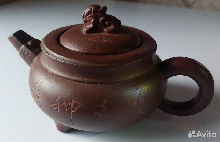Китайский чайник из глины