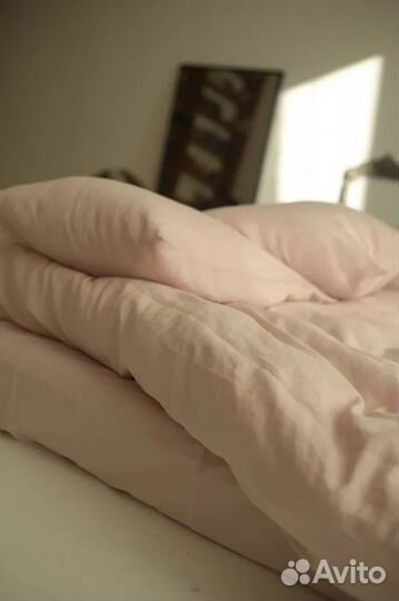 Постельное 2-спальное Зефир, умягченный лен