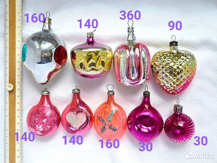 Елочные игрушки СССР, ГДР и прочие 19