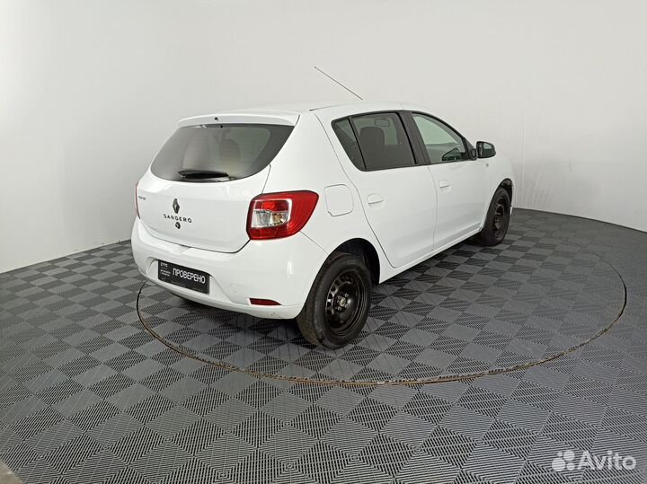 Renault Sandero 1.6 МТ, 2015, 138 808 км