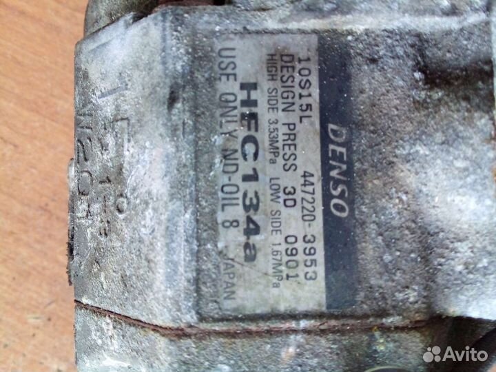 Компрессор кондиционера toyota rav 4 авенсис