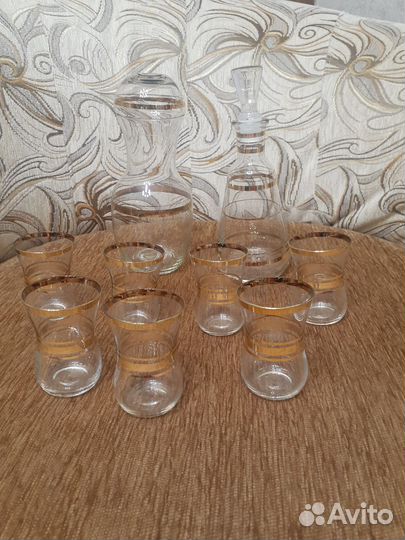 Графин с рюмками СССР